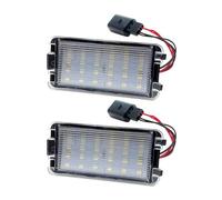CMJAHU 2 luces LED for matrícula de coche compatibles con Seat Ibiza 6L AB, Arosa, Altea, Córdoba MK1, MK2, León 1M, Toledo 5P (2004-2009).(2pcs)