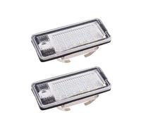 CMJAHU 2 luces LED traseras for matrícula de coche, compatibles con Audi A3, S3, 8P, A4, S4, B6, B7, A6, C6, S6, A8, S8, Q7, RS4, RS6 Plus.