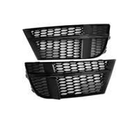 CMJAHU Ajuste for A-u-d-i A3 S Line S3 2017 2018 2019 2020 accesorios de coche cubierta de rejilla de lámpara antiniebla(CORAL RED)