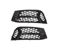 CMJAHU Ajuste for A-u-d-i A3 Sedan 2017 2018 2019 2020, malla de nido de abeja, cubiertas de parrilla for lámpara antiniebla, 2 uds., luz antiniebla del parachoques delantero, rejilla de carreras
