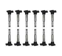 CMJAHU Ajuste for A-u-d-i A8 D2 D3 6,0 W12 Quattro for VW Touareg Passat B5.5 Phaeton Bentley Continental 07C905715A 12 Uds bobinas de encendido 07C905115J