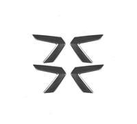 CMJAHU Ajuste for Audi A3 8Y 2019 2020 2021 4 piezas de cubierta de manija de panel de puerta interior, accesorios de coche, moldura de textura de carbono