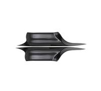 CMJAHU Ajuste for BMW Serie 7 F01/F02 2009-2015 730 740 750 760, cubierta protectora for manija de puerta interior de coche.(Rear Carbon Texture)