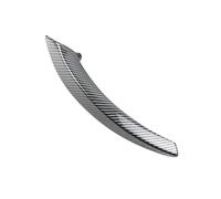CMJAHU Ajuste for BMW X5 X6 E70 E71 E72 2008 2009 2010 2011-2013, manija del panel interior de la puerta del coche, tirador de la cubierta de la moldura de los pasamanos.(Left outer trim)