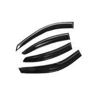 CMJAHU Ajuste for Chevy Spark 2004-2009 Hatchback Accesorios de Coche Viseras de Ventana Protector Solar for Lluvia Deflector de Viento moldura de protección contra la Intemperie