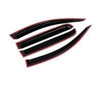 CMJAHU Ajuste for Ford Ecosport 2013 2014 2015 2016 2017 Viseras de Ventana Protector contra la Lluvia Deflector de ventilación Lateral Weathershield moldura Accesorios