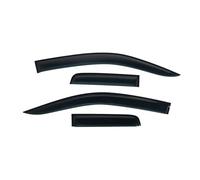 CMJAHU Ajuste for Ford Ranger Extra Cab 2022 2023 2024 2025 Visera de Ventana de Coche Protector de Lluvia Weathershield Deflector de Lluvia y Sol