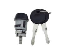 CMJAHU Ajuste for Golf 1 2 3 I II MK1 MK2 J-e-t-t-a Cabrio Caddy Scirocco Passat Polo Vento cilindro de cerradura de encendido de dirección 2 llaves o carcasa(1 Pcs Ignition Lock)