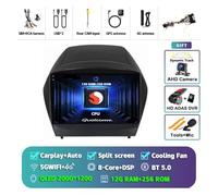 CMJAHU Ajuste for Hyundai Tucson 2 LM IX35 2009-2015 Autoradio GPS estéreo 2din Unidad Principal Android 15 Carplay Auto Radio Reproductor Multimedia(2K 12G-256G CAM DVR)