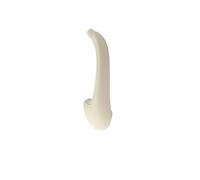 CMJAHU Ajuste for Mercedes Benz Clase C W203 2038101551 Juego de cubierta de manija de puerta interior delantera izquierda y derecha de coche, accesorios interiores de automóvil(Front Left Beige)