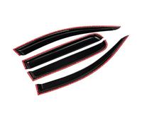 CMJAHU Ajuste for Mitsubishi ASX 2010-2019, Accesorios for automóviles, Viseras for Ventanas, Protector Solar for Lluvia, Deflector de Viento, Protector contra la Intemperie, moldura Delgada