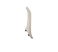 CMJAHU Apto for BMW F10 F11 Serie 5 51417225852 Conjunto de manija de tirador de cuero for puerta interior izquierda y derecha del pasajero(Right Oyster)