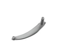CMJAHU Apto for BMW X5 X6 E70 E71 E72 2008 2009 2010 2011 2012 2013, manijas de puerta interior izquierda/derecha, cubierta de tirador de panel.(Left gray)