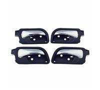 CMJAHU Apto for H0nda Accord 2.4L 3.0L 2003-2007, manija interior de puerta cromada delantera y trasera izquierda for conductor y derecho for pasajero, 1/2/4 piezas(Front Rear 4pcs)