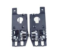 CMJAHU Apto for Kia Sportage 2.0L 2.7L 2005 2006 2007 2008 2009 2010 Manija interior de puerta delantera, trasera, izquierda y derecha, 1/2/4 piezas, cromada negra(Black,2 Pcs L R Set)