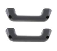 CMJAHU Apto for Nissan Hardbody D21 D22 1986-1997. for Datsun 720. Tirador de puerta interior. 80940-15G00. 1 par de tiradores de puerta con reposabrazos interior, color gris.