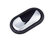 CMJAHU Apto for Renault, Nissan, Dacia, Opel, Megane, Clio, Scenic, Thalia, Twingo, Master 8200028486, 8200028487, manija interior de puerta plateada, izquierda o derecha.(Left Side 1pc)