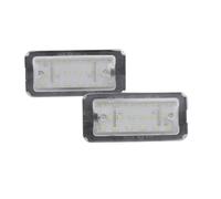 CMJAHU Compatible con Fiat 500 y Abarth 500 (2007-2020), luces LED blancas de xenón CANbus for matrícula (2 unidades)