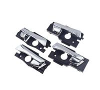 CMJAHU Compatible con Hyundai Accent 1.6L 2011 2012 2013 2014 2015 2016 1/2/4 piezas de manija interior de puerta de coche cromada delantera o trasera izquierda o derecha(Front Rear 4 pcs)