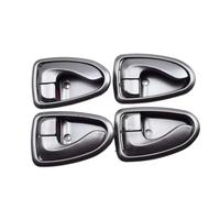 CMJAHU Compatible con Hyundai Accent 2000-2006 82620-22001 82620-22001 ISANCE Manija interior de puerta delantera, trasera, izquierda, derecha, conductor y pasajero(Silver,Right Side)