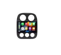 CMJAHU Compatible con Jeep Compass 1 MK 2009-2015, Radio estéreo 2 DIN con Android 15, Carplay, Pantalla 2K, Reproductor de vídeo Multimedia BT.(4G-64G CAM)
