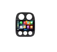 CMJAHU Compatible con Jeep Compass Patriot 2010-2016, vídeo BT, GPS, estéreo, Qualcomm, Android 15, Carplay, Reproductor Multimedia con Pantalla 2K for Coche(4G-64G 360 DVR)
