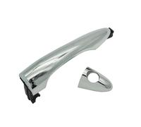 CMJAHU Compatible con Kia Sportage 2.0L 2.4L 3.3L 2011 2012 2013 2014 2015 2016 1/2/4 piezas manija de puerta exterior delantera, trasera, izquierda y derecha cromada(Front Left Side)
