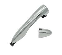 CMJAHU Compatible con Kia Sportage 2.0L 2.4L 3.3L 2011 2012 2013 2014 2015 2016 1/2/4 piezas manija de puerta exterior delantera, trasera, izquierda y derecha cromada(Rear Left Side)
