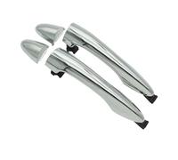 CMJAHU Compatible con Kia Sportage 2.0L 2.4L 3.3L 2011 2012 2013 2014 2015 2016 1/2/4 piezas manija de puerta exterior delantera, trasera, izquierda y derecha cromada(Rear Left Right 2pcs)