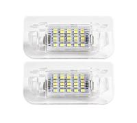 CMJAHU Compatible con Mercedes Benz Clase B W242 W246 2011-2019 A2468201566 1/2 piezas 15SMD LED for matrícula de coche Canbus(2PCS)