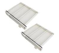 CMJAHU Compatible con Mitsubishi Pajero V73 / V77 / V93 / V97 Filtro de aire MR404721 + Filtro de aire de cabina MR500057 Juego de filtros(2 Cabin Filters)