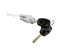 CMJAHU Compatible con núcleo de cerradura de encendido H0nda for cilindros de cerradura de encendido Accord/Fit/New Civic/Odyssey/CRV con 2 llaves(2 Button Key Lock)