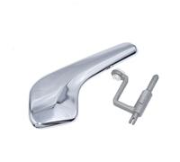 CMJAHU Compatible con Opel Vauxhall Corsa D 2006-2014 13297813,13297814 1 o 2 piezas de manija interior de puerta cromada izquierda del conductor o derecha del pasajero(Right Side 1pc)