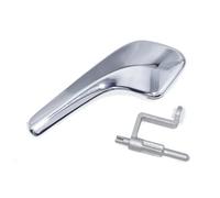 CMJAHU Compatible con Opel Vauxhall Corsa D 2006-2014 13297813,13297814 1 o 2 piezas de manija interior de puerta cromada izquierda del conductor o derecha del pasajero(Left Side 1pc)