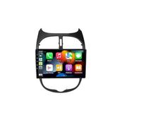 CMJAHU Compatible con Peugeot 206 206CC SW 1998-2012, navegación, vídeo, DVD, autorradio estéreo, BT, Unidad Principal, Android 15, Carplay, Radio Multimedia for Coche.(2K 12G-256G 360 DVR)