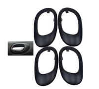 CMJAHU Compatible con Peugeot 206, 207 y Citroën C2 (1998-2009). Embellecedor de manija de puerta interior, marco de bisel, cubierta delantera, trasera, izquierda y derecha (9119F2 y 9119F4).(Only Lef