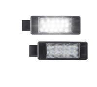 CMJAHU Compatible con Peugeot 207 CC 208 308 MK2 II 2008 3008, Citroën C5 III RD C4 Picasso OEM n.° 9682403680, 2 luces LED de matrícula Canbus.