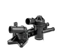 CMJAHU Compatible con SEAT Altea, León, Toledo, Skoda, Rapid, Superb, Yeti 1.4TSI, termostato de refrigerante del motor 03C121111AM, 03C121111M, 03C121026AR.