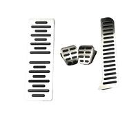 CMJAHU Compatible con Skoda Octavia A5 Yeti Superb, Seat Altea, Leon, Toledo, Audi A3 TT, accesorios for coche, reposapiés, pedal de freno de gas y embrague.(Style 4 MT 4pcs)