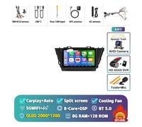 CMJAHU Compatible con Toyota Prius Plus V Alpha 2012-2017 DSP Autoradio GPS estéreo 2DIN Unidad Principal Android 15 Carplay Reproductor Multimedia de Radio de Coche(2K 8G-128G CAM DVR)