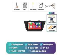 CMJAHU Compatible con Toyota Prius Plus V Alpha 2012-2017 DSP Autoradio GPS estéreo 2DIN Unidad Principal Android 15 Carplay Reproductor Multimedia de Radio de Coche(4G-64G CAM)