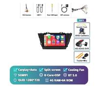 CMJAHU Compatible con Toyota Prius Plus V Alpha 2012-2017 DSP Autoradio GPS estéreo 2DIN Unidad Principal Android 15 Carplay Reproductor Multimedia de Radio de Coche(4G-64G CAM DVR)