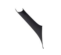 CMJAHU Cubierta protectora for tirador de puerta interior de coche, con textura de fibra de carbono, compatible con BMW Serie 5 F10 F18 2011 2012-2014 2015 2016 2017.(Black Right)