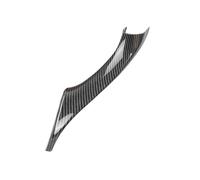CMJAHU Cubierta protectora for tirador de puerta interior de coche, con textura de fibra de carbono, compatible con BMW Serie 5 F10 F18 2011 2012-2014 2015 2016 2017.(ABS Carbon Left)