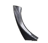 CMJAHU Cubiertas de manija de puerta izquierda y derecha de fibra de carbono for BMW Serie 3 E90 E91 E92 RHD LHD manija interior de puerta(LHD 3 Pcs Set)