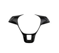 CMJAHU Embellecedor Adhesivo for Volante de Coche, Compatible con Volkswagen VW Jetta Mk6 Golf 7 GTI Mk7 Gran Santana Tiguan Bora.(Black)