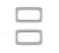 CMJAHU Embellecedor de manija de puerta for Suzuki Spacia 2017-2022, pegatina for marco, cubierta interior de manija de puerta plateada.