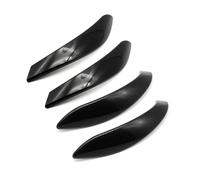 CMJAHU Embellecedor for manija de puerta interior de coche, 4 piezas, compatible con BMW Serie 3, 4, F30, F31, F32, F33, F34, F35, F36, F80, F82, F83 (2013-2019)(4pcs Carbon Texture)