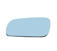 CMJAHU Espejo retrovisor lateral calefactable for coche, cristal izquierdo y derecho, color azul, compatible con VW Jetta, Golf MK4, Passat 1999, 2000, 2001, 2002, 2003 y 2004.(Left)