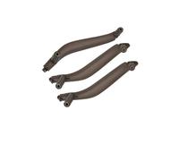 CMJAHU Juego de 3 manijas interiores de puerta de coche con volante a la izquierda, repuesto for BMW X5, X6, F15, F16 (2014-2018)(Moka)